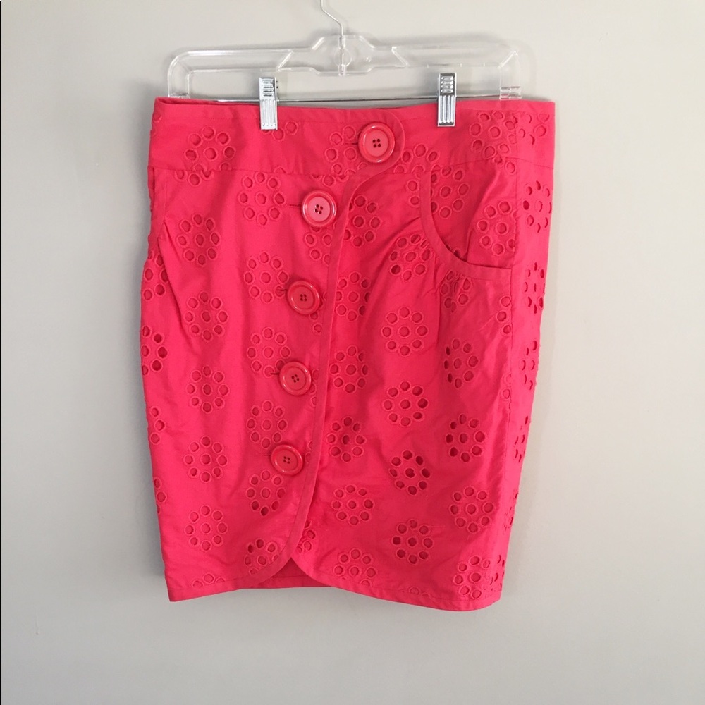 Tibi pink Size 8 Skirt